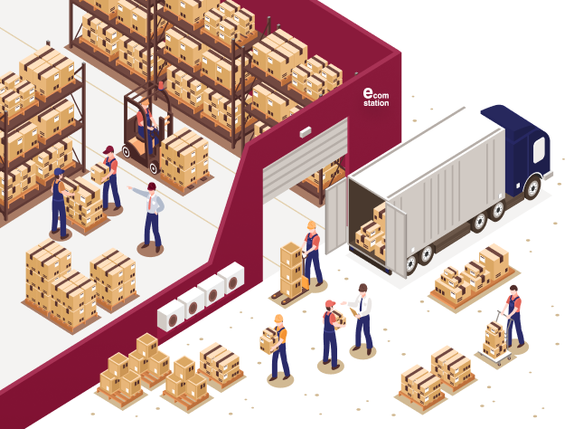 Warehouse Illustration