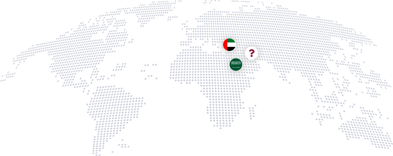 Our locations map